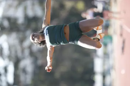Tori Franklin placed third in the women's triple jump.