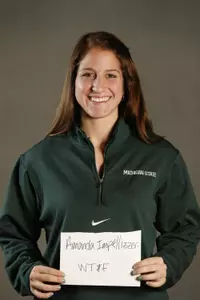 Redshirt Sophomore Amanda Impellizzeri won the women's pole vault with a height of 3.85m (12-07 ½).