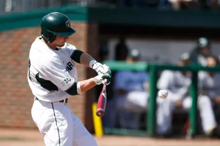 Ryan Jones had two doubles in Michigan State's 2-1 loss to Iowa on Saturday.