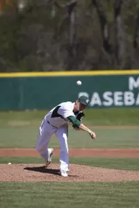 Andrew Waszak will start on the mound for MSU on Friday against Penn State.