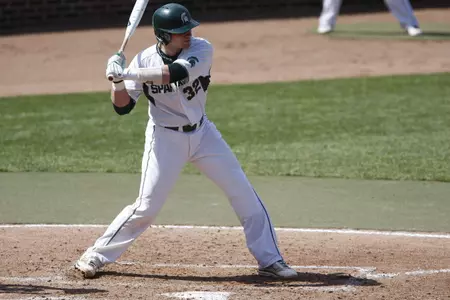 Joel Fisher went 3-for-4 with two doubles and three RBIs in MSU's 7-2 win over Toledo on Wednesday.