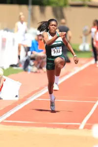 Freshman Tori Franklin will compete in the Triple Jump at the 2012 Olympic Trials.