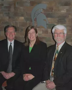 Sally Nogle and John Powell were inducted into the National Athletic Trainers' Association Hall of Fame Thursday in St. Louis.