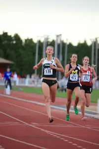 Big Ten Champion Leah O'Connor is a 7th seed in the Women's Steeplechase. Photo by Walt Middleton.