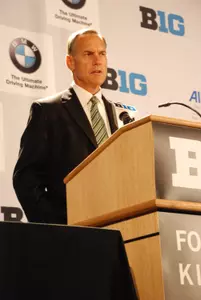 MSU head coach Mark Dantonio addressed the media Thursday in Chicago.