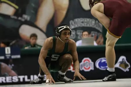Franklin Gomez dropped both matches in his first career Olympics.