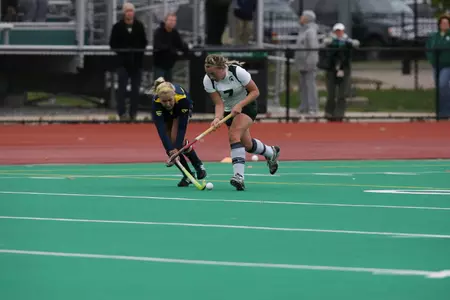 Heather Howie had two shots, one on goal during the exhibition game.