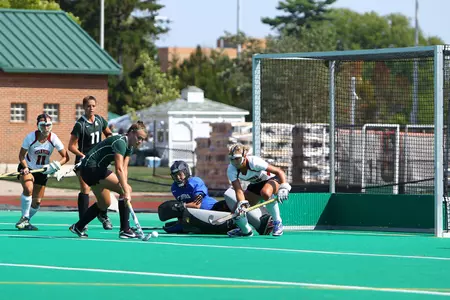 The Play Day will provide field hockey sticks and balls to players that are new to the sport.