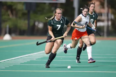 Heather Howie tallied two goals for the Spartans.