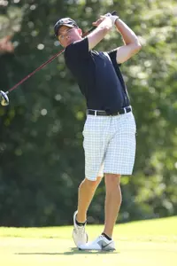 Freshman Mitch Rutledge shot back-to-back rounds of 72 on Saturday at Wolf Run Golf Club.