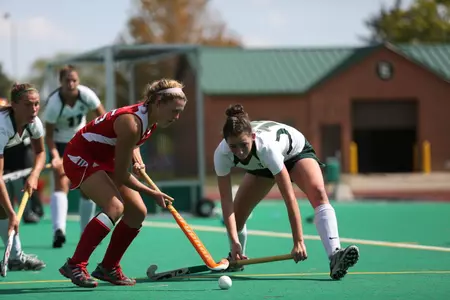 Alli Helwig has tallied two defensive saves this season.