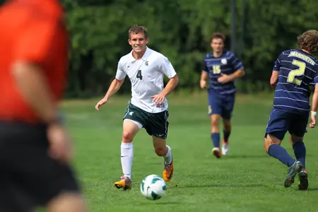 Tim Kreutz had the game-winning goal and an assist against Western Michgian