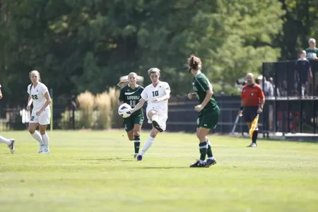 Annie Steinlage is the defending Big Ten Defensive Player of the Week