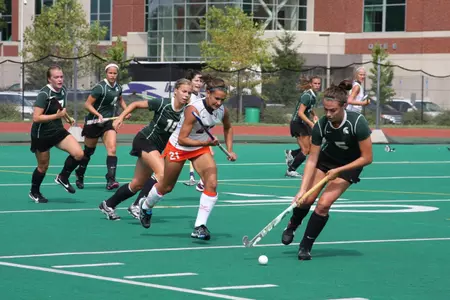 Abby Barker has tallied three goals this season.