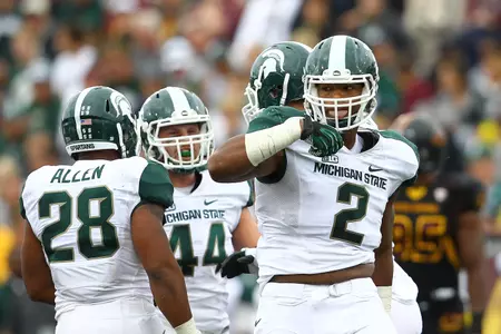 William Gholston recorded a team-high seven tackles against CMU, with two resulting in losses including a 7-yard sack.