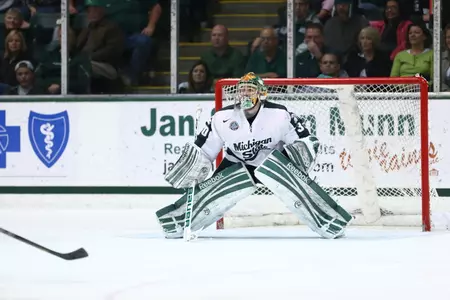 Jake Hildebrand was the game's No. 1 Star