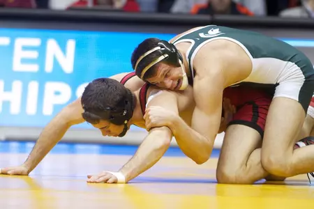 David Cheza remained undefeated this season with a 10-4 decision over Tommy Churchard.