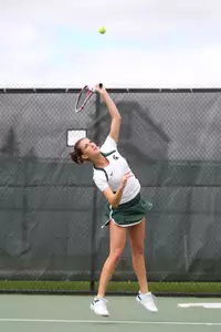 Bohrer begins play in the singles main draw on Saturday.