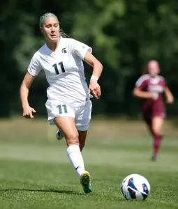Rachel Van Poppelen scored her second goal of the season on Sunday.