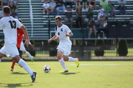 Tim Kreutz scored the lone Spartan goal, his seventh of the season.