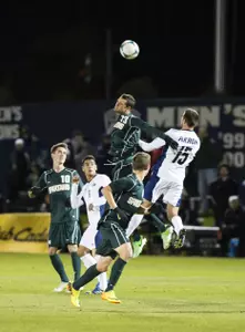 The Spartans fought to earn their eighth shutout of the season.