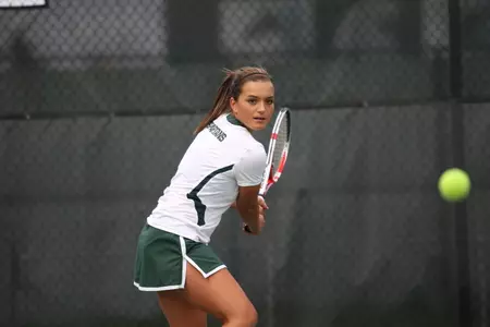 MSU will play two doubles and a singles match on Sunday.