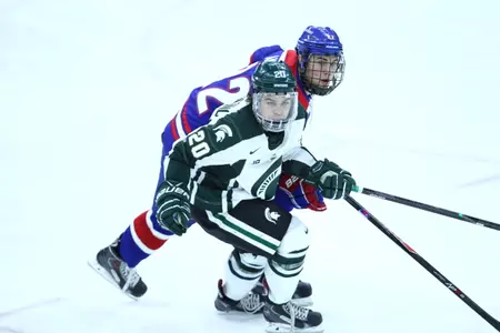 The Spartans fell to UMass-Lowell on Friday night.