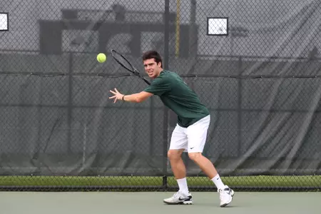 Mullane advanced to the semifinals in singles.