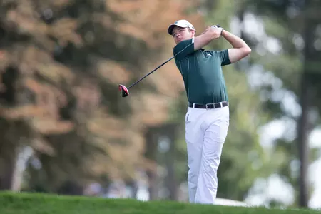 Sophomore Mitch Rutledge had the 11th-lowest round today at Erin Hills with an even par 72.