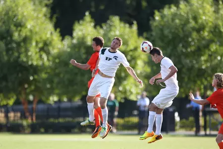 Earning his first start of the season, Kyle Rutz headed in his first goal of 2013.