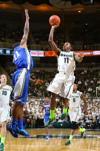 Keith Appling matched a career high with 25 points versus Portland.