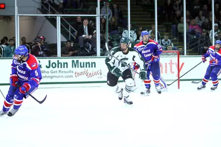 Villiam Haag scored his first-career goal on Friday.