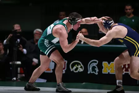 Nick McDiarmid and the Spartans defeated Eastern Michigan in MSU's home opener on Thursday night.