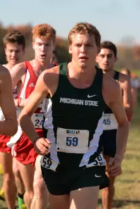 Caleb Rhynard will represent the men's team at the NCAA Championships.