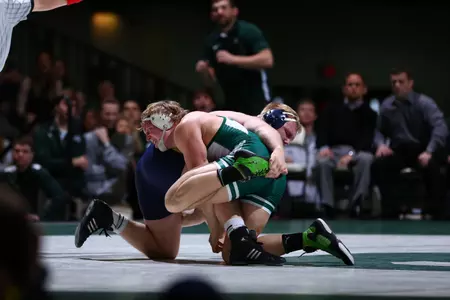 No. 12 Mike McClure and the Spartans will be wrestling in the Northeast Duals this weekend.