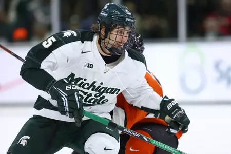 RJ Boyd got his first goal of the season in Sunday's 8-2 win.