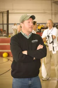 Walt Drenth and the Spartans look to collect food and donations to the MSU Food Bank.