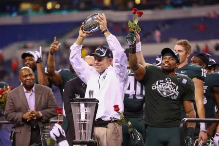 The Big Ten Champion Spartans are headed to Pasadena, Calif., for the 2014 Rose Bowl.