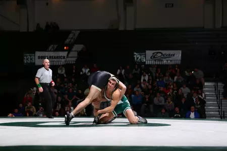 Dan Osterman pinned No. 12 Jake Sueflohn in 2:55.