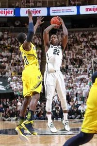 Michigan State plays at Nebraska on Saturday night.