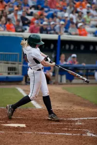 Jenny Ramsaier notched the lone RBI of the game.