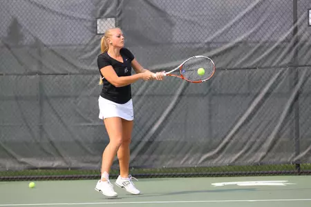 Julianne Gruber and Emily meyers lead the Spartans in doubles with a 5-1 record.