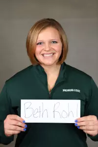 Redshirt senior Beth Rohl earns her first Big Ten Indoor Field Athlete of the Year Award.
