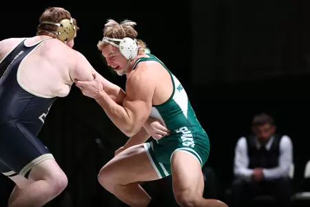 No. 7 Michael McClure is scheduled to face No. 19 Ben Apland of Michigan.