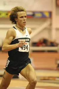 Redshirt senior Josh McAlary earned a personal record in the mile.