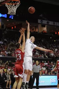 Junior Annalise Pickrel scored 14 points off the bench, including 11-straight at one point in the first half.