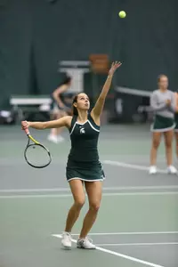 Michaela Silesova posted wins in the lsat two games and is 6-1 on the season.