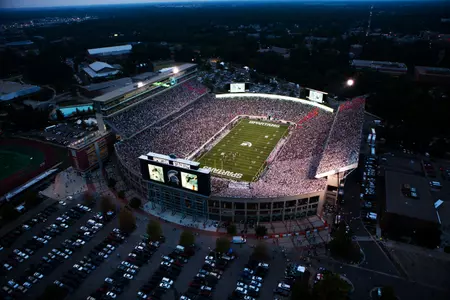 MSU will begin the 2013 season under the lights vs. Western Michigan on Friday, Aug. 30.