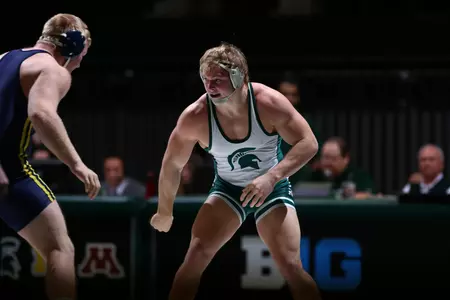 Junior Michael McClure is 29-3 on the season and the No. 5 seed at heavyweight.