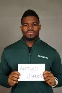 Redshirt sophomore Antonio James threw a career-best to earn second-place honors.